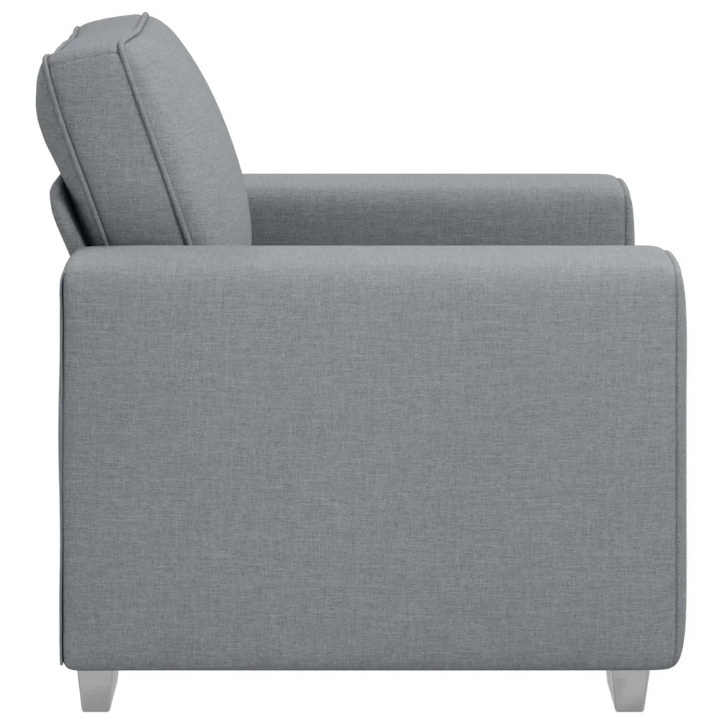 Divano-Sofa-Divanetto Grigio chiaro 100 x 77 x 82 cm Tessuto