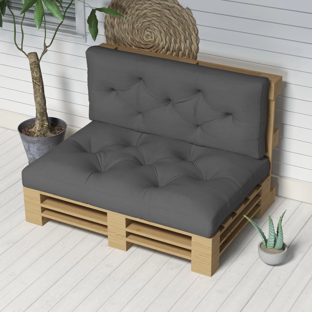 Cuscini per Divano ¨C zephmum ¨C Grigio 120x80x12 cm
