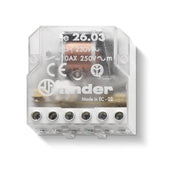 RELÈ AD IMPULSI PER PANNELLO 1NO+1NC 10A FINDER