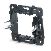 Supporto a 2 moduli per scatola tonda