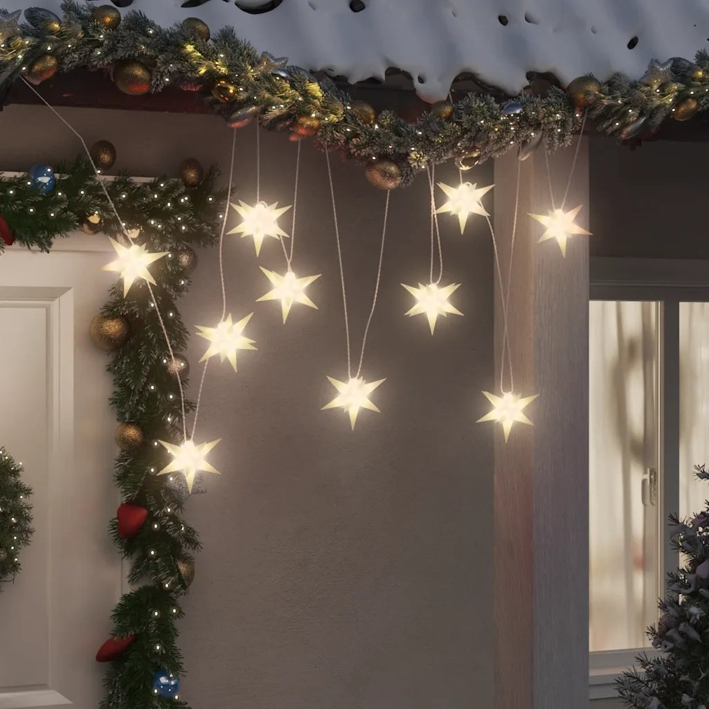 Luci di Natale 10 LED Bianche 10 cm CFW7748615