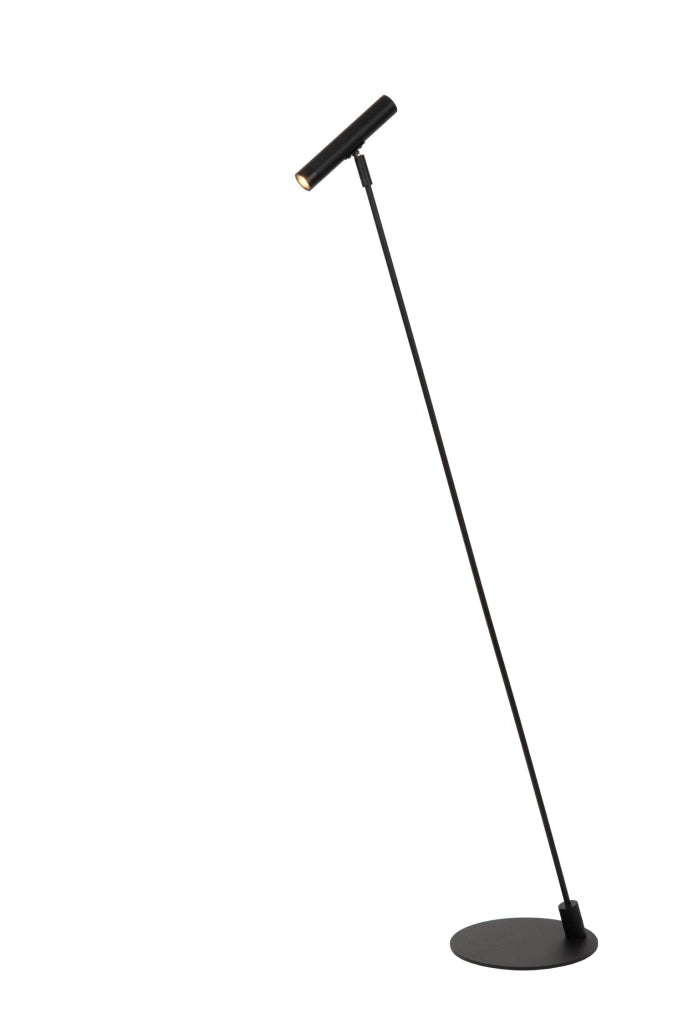 Lampada da terra loft nera metallo 1 luce ALEC Lucide