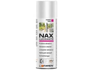 PULITORE LUCIDANTE ABRASIVO PER METALLI SPRAY NAX- - ml.400 - 12 pezzi FAREN