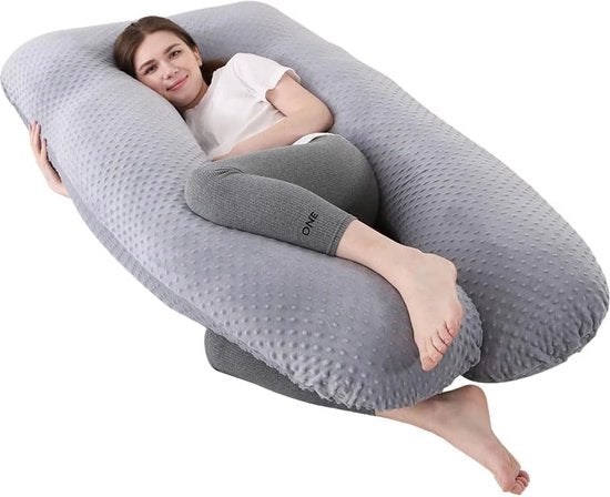 Cuscino di supporto per gravidanza, cuscino da lato, U Form - 70 x 145cm