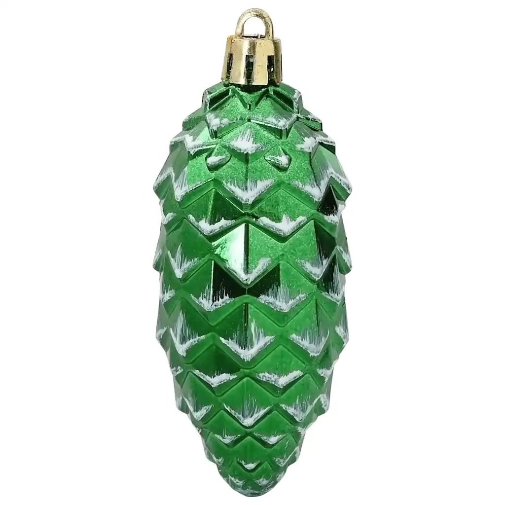 Palla di pino di Natale 40 pcs Verde Plastica 42018896