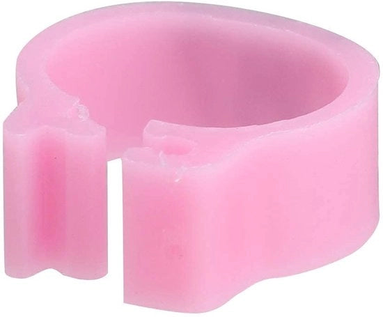 Tie per Pollo con 6 Colori, 100 pezzi, 8 mm, numerati, per Pappagalli, Polli e Colombi in Plastica