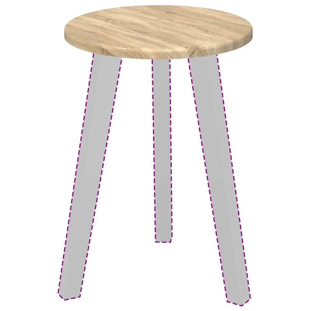 Piano del Tavolo | Superficie Tavolo | Piano Scrivania rovere sonoma ? 30 x 1,5 cm Legno multistrato