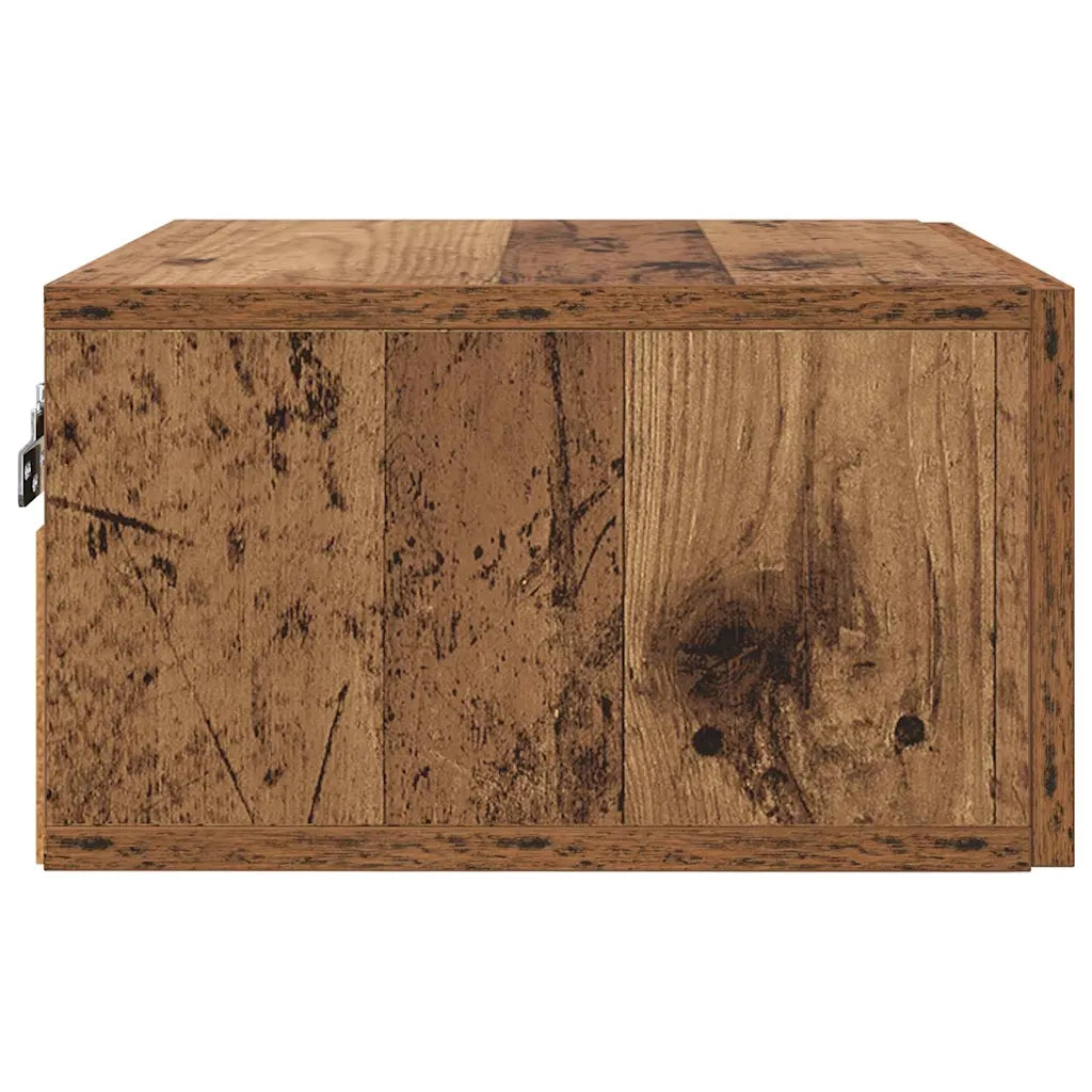 Armadio da Notte 2 pcs Legno vecchio 35 x 35 x 20 cm 882351