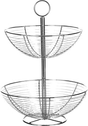 Scaletta frutta moderna a 2 livelli - 2950 x 2950 x 41 cm