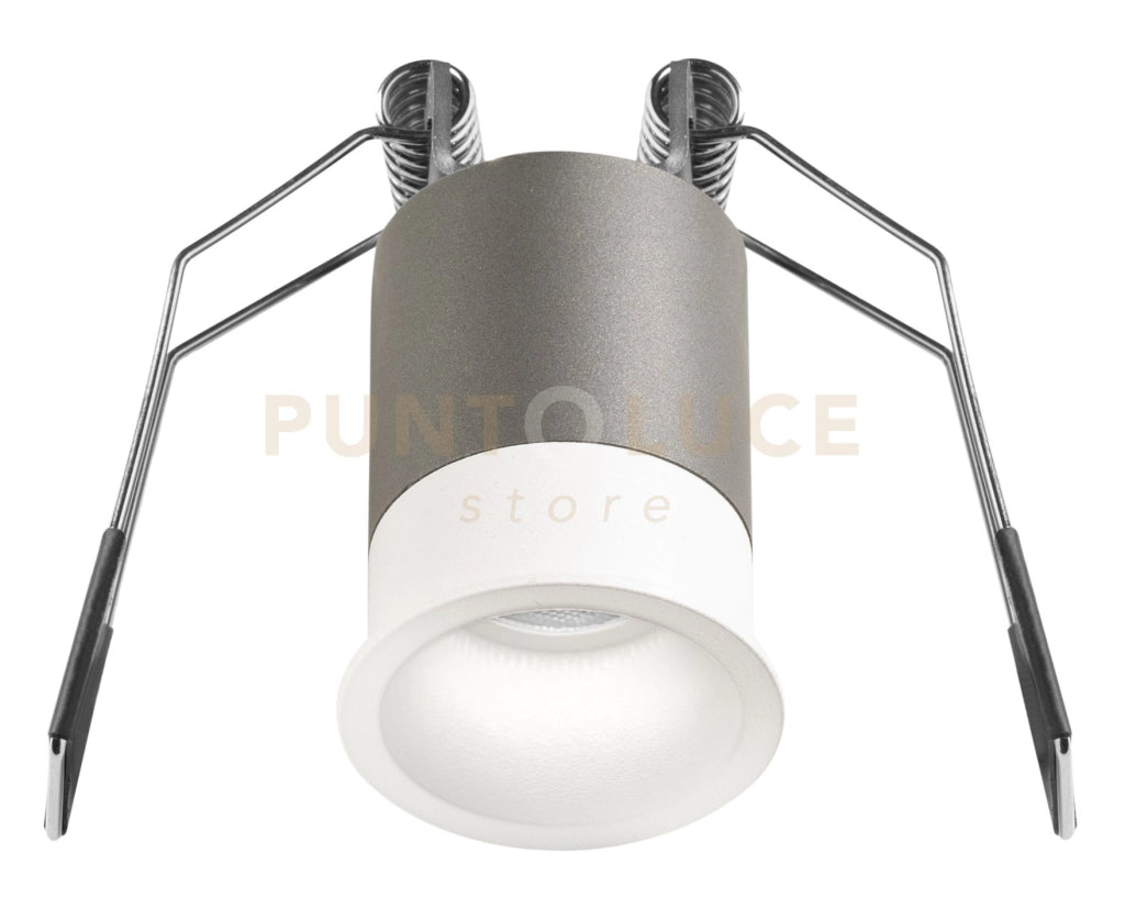 GFA1100N-  FARETTO AD INCASSO OTTICA RIENTRATA A LED 4000K 250LM 3W D.3,5CM BIANCO