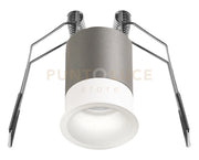 GFA1100N-  FARETTO AD INCASSO OTTICA RIENTRATA A LED 4000K 250LM 3W D.3,5CM BIANCO