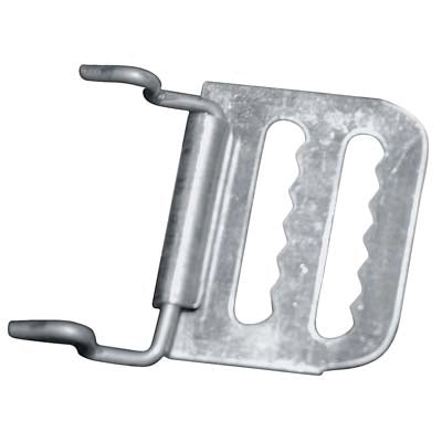 GANCIO ATTACCARULLO A FILO X AVVOLGIBILI - ZINCATO MM 30X35- 100 pezzi