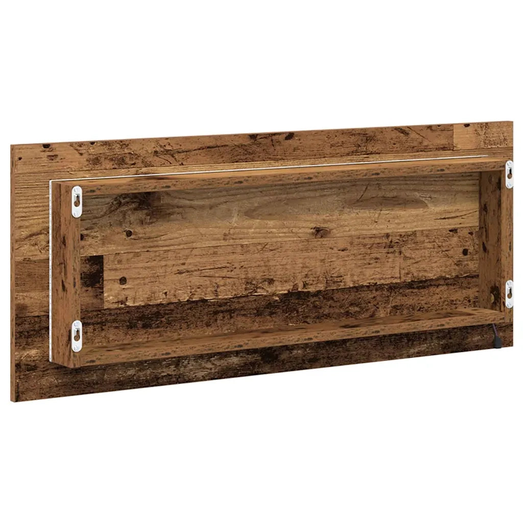 Specchio Legno vecchio 90 x 8,5 x 37 cm Legno multistrato 875419