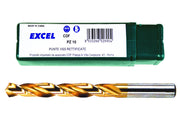 PUNTE HSS TITANIO- - ø mm.1,25 - 10 pezzi EXCEL
