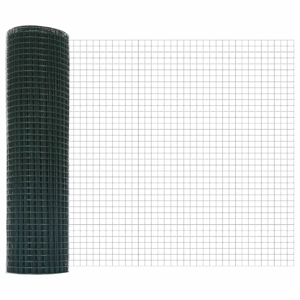 Palo della recinzione Verde 50 x 0,5 m (rete mesh 19 x 19 mm)
