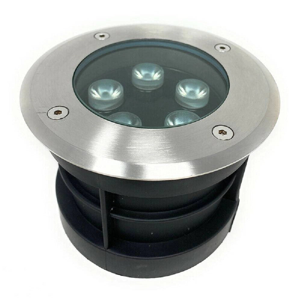Trade Shop - Faretto Incasso 5 W Calpestabile Segnapasso Esterno Luce 6500k 3000k 4000k Es08-5 -