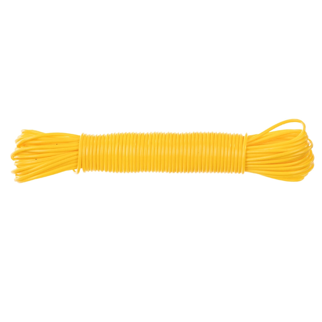 Stendibiancheria KADAX, robusto, lungo 20 metri, con corda di inserimento, ideale per balconi.