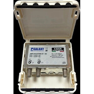 AMPLIFICATORE DT 5G  2 ING UHF 20DB REGOLABILE