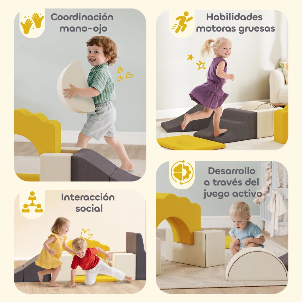 Blocchi di psicomotricit¨¤ per bambini ¨C Minimal ¨C giallo