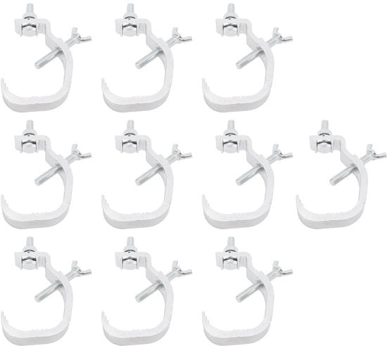 Kit di fissaggio per luci da soffitto 10 pezzi - Resistente all'usura in alluminio - Facile da installare - Sicuro e affidabile - Adatto per luci da testa mobili - Qualità premium - Fissaggio per luci