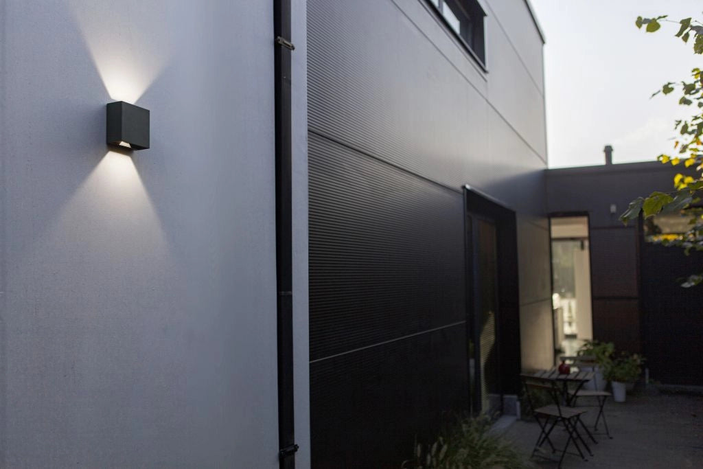 Applique esterna antracite orientabile LED 10W Gemini Lutec