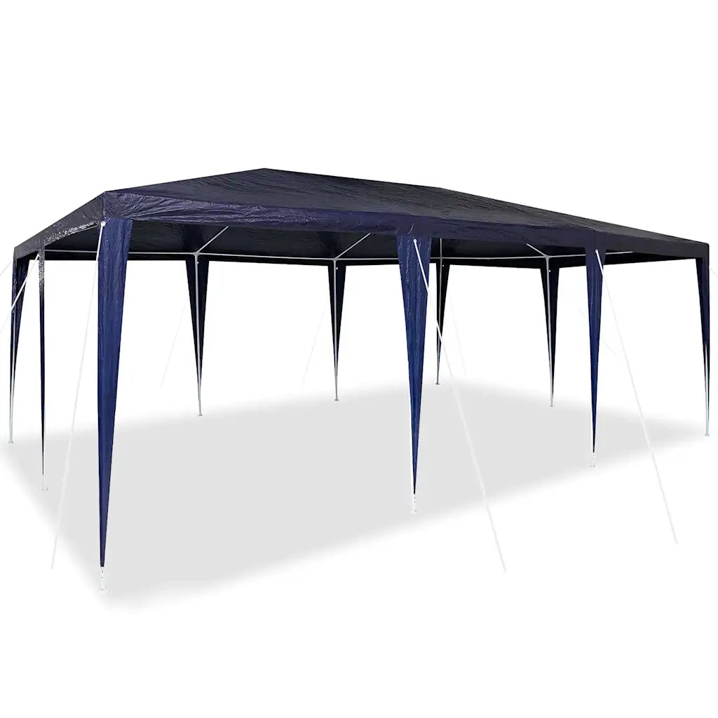 Tenda Party Blu 600 x 400 x 266 cm Polietilene e Acciaio 42003430