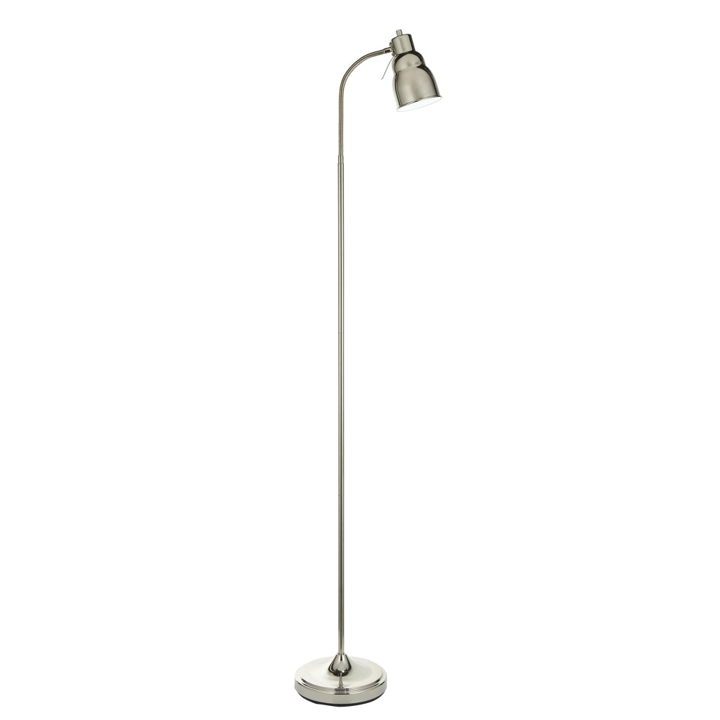 Lampada da terra nichel flessibile GU10 Endon Classic Flexi
