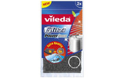 Vileda Paglietta abrasiva a spirale glitzi powerinox 2 pezzi