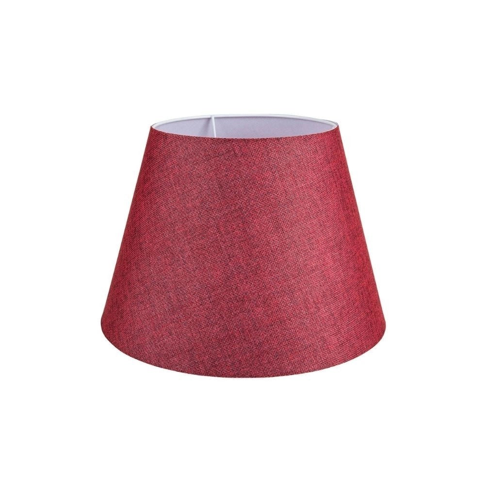 Lampada da tavolo base bianca e paralume colore rosso LAGUNAH272865