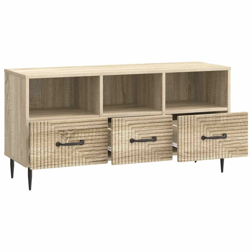 Mobile TV | Armadietto TV | Mobile Porta TV Rovere Sonoma 102 x 34,5 x 50 cm Legno ingegnerizzato