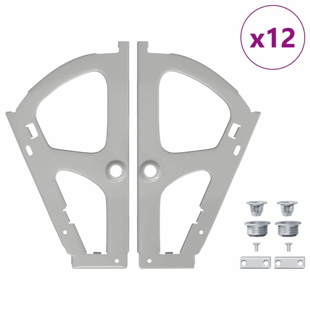 Cerniera per cassetto Flip 12 pz Argento 235 x 155 x 30 mm CFW3952478