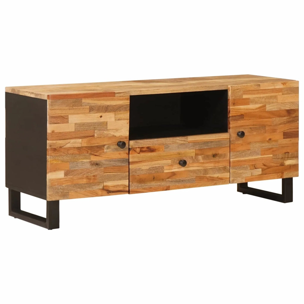 Mobile TV-Credenza per TV Marrone 105 x 33 x 46 cm Legno di mango massello 488070