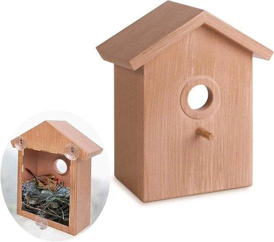 Set di Nidi per Uccelli - Nido per Uccelli da Giardino e Balcone, Impermeabile