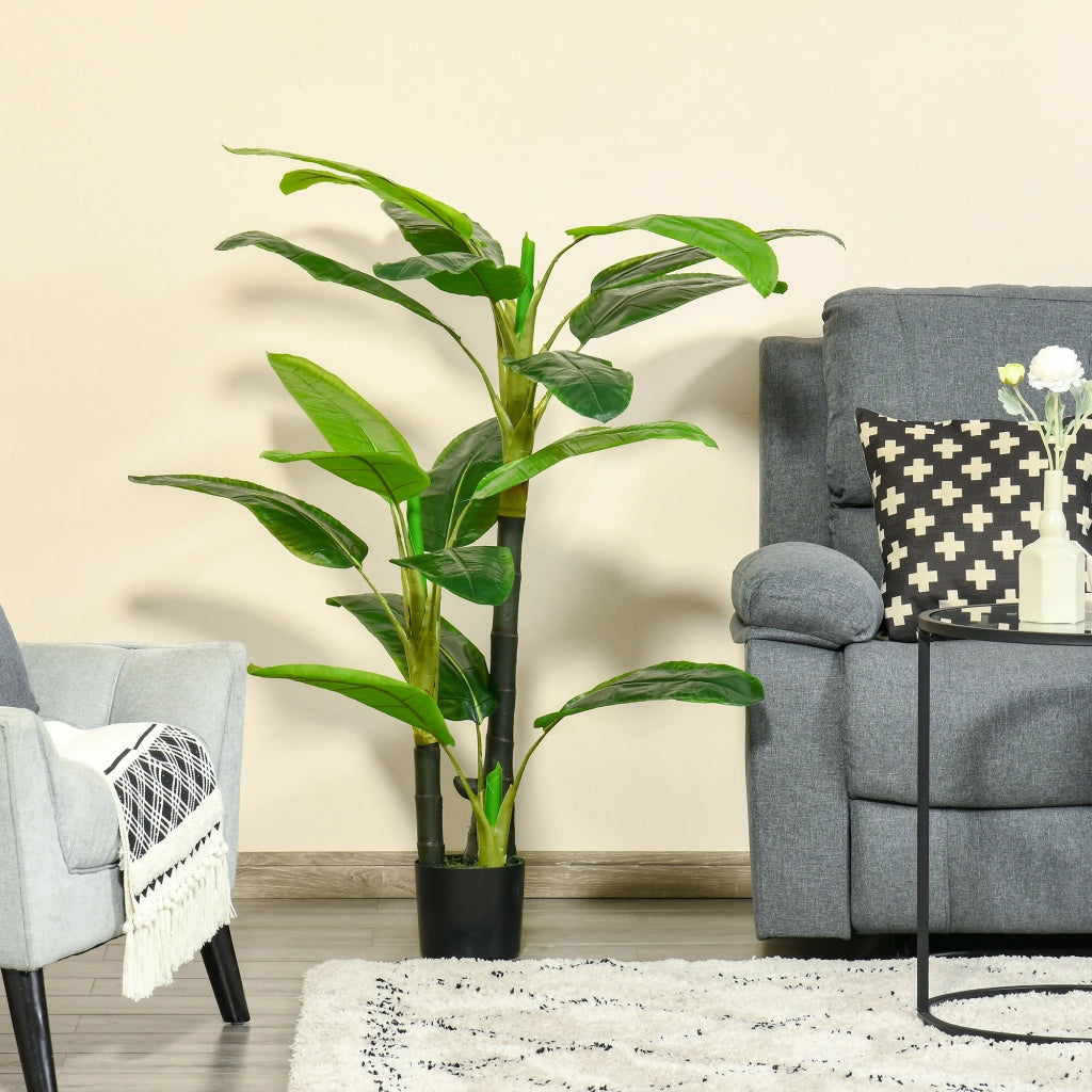 Pianta Banano Artificiale ¨C Xylo ¨C 150cm per Interno ed Esterno