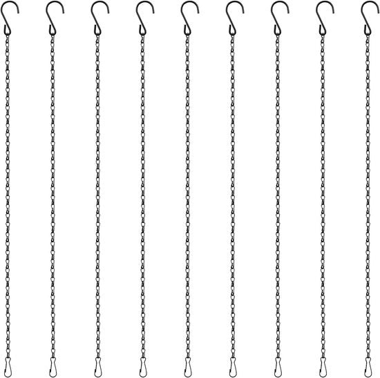 Catena a Fiore per Porta Piante, Vasi, Lampioni, Gabbie per Uccelli, Insegne - 50 cm, 9 Pezzi