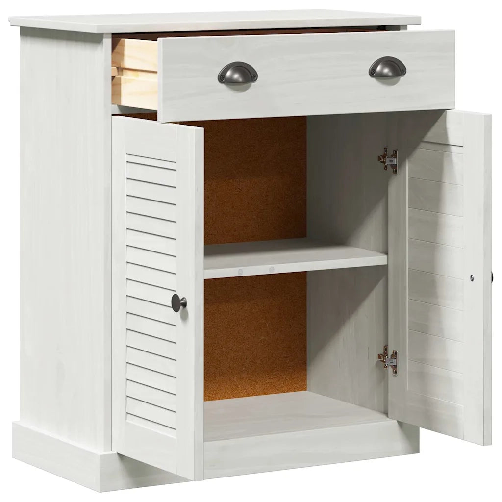 Mobile da Bagno VIGO Bianco e Bianco Antico 68 x 34 x 80 cm 4019110