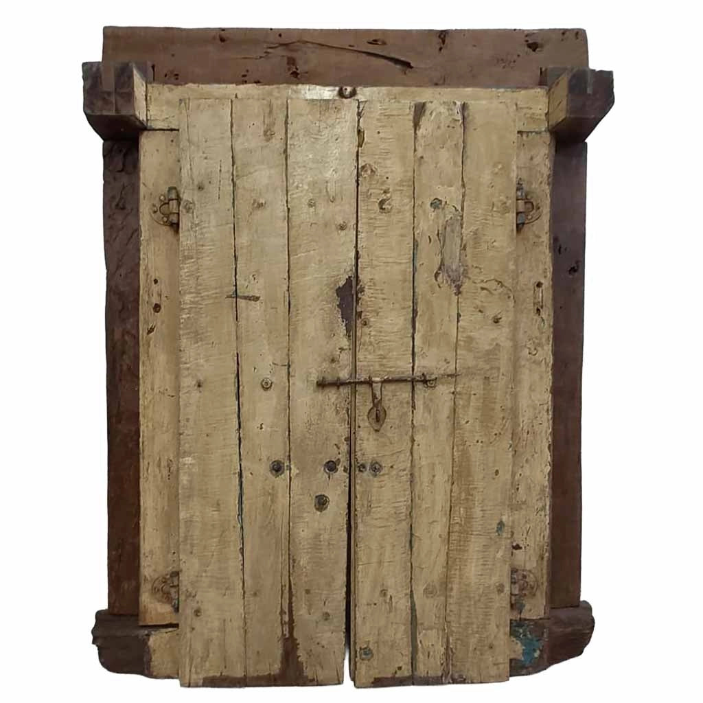 Porta in legno fatta a mano 165x34x218h cm
