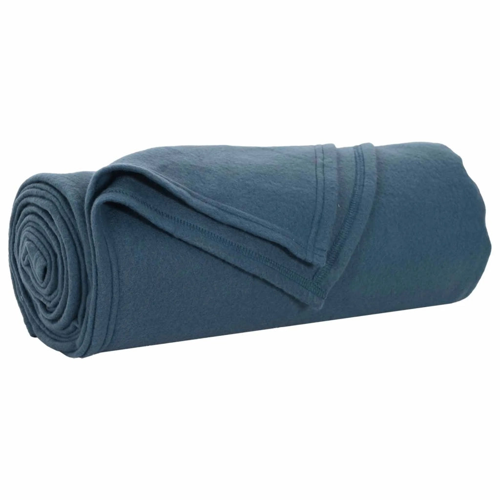 Coperte da Pile 6 pz Blu navy 270 x 240 cm Panno