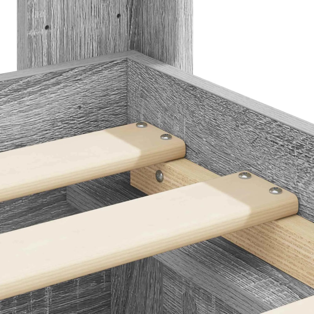 Letto da camera | Struttura del letto con stoccaggio e testata 3 pcs