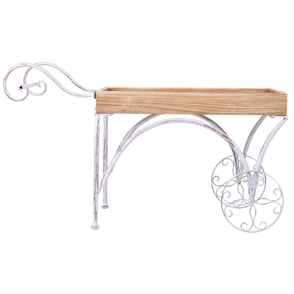 Carrello espositivo grigio 75x34x45