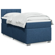 Giroletto a Molle con Materasso Blu 90x200 cm inTessuto 3288077