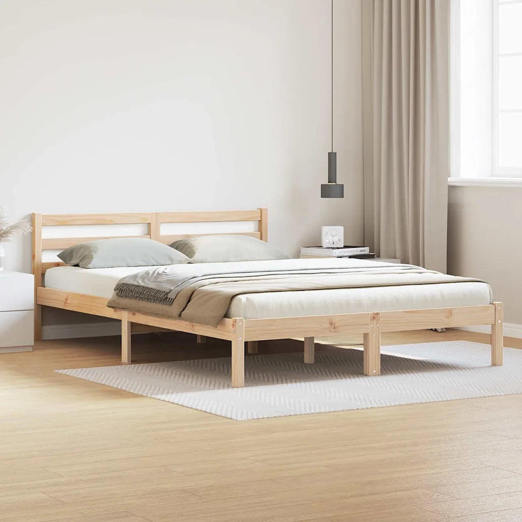 Struttura del letto-Giroletto Marrone 225,5 x 145,5 x 69,5 cm