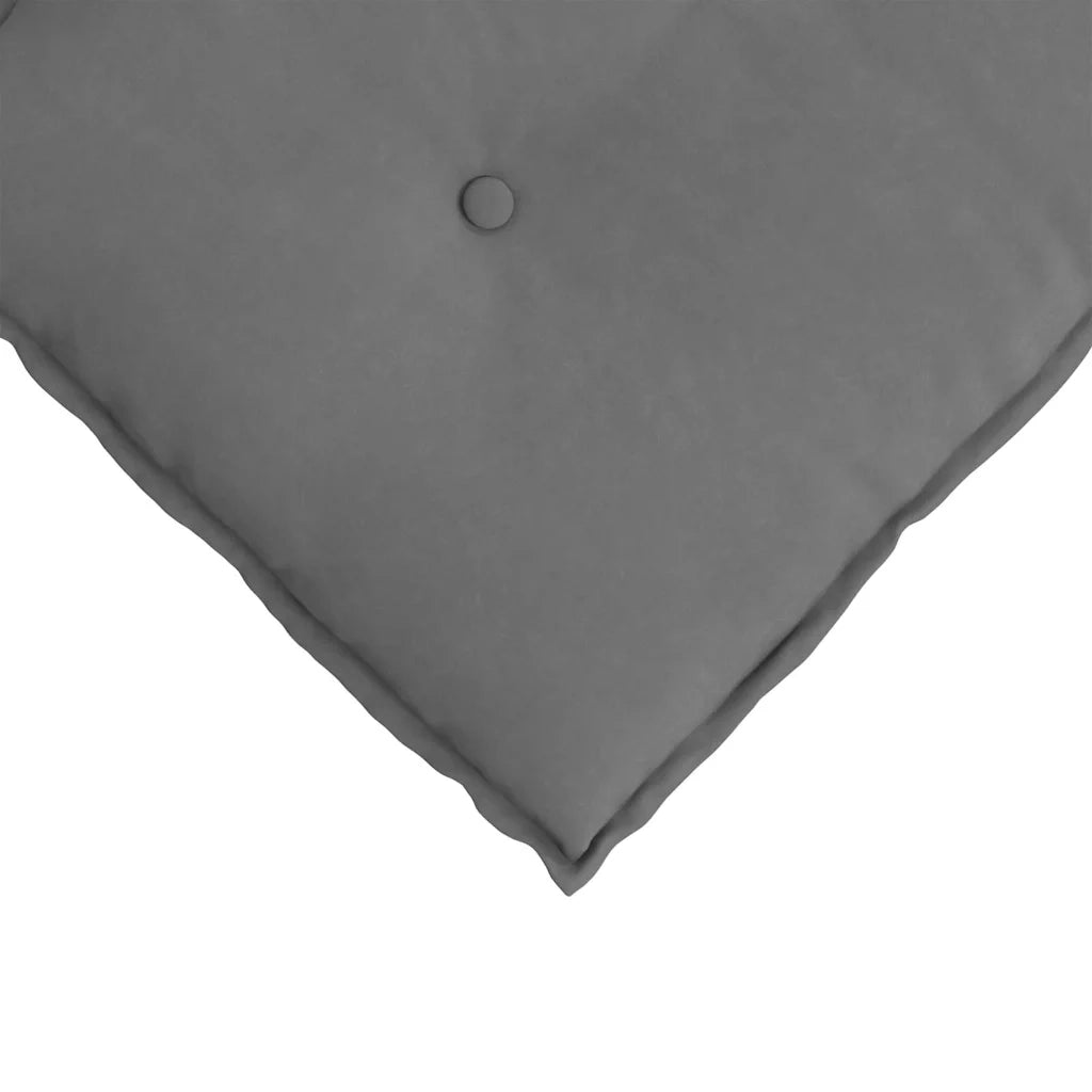 Cuscino per Schiena | Cuscino dorsale Grigio scuro 50 x 45 cm