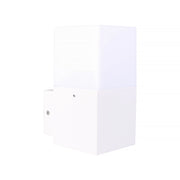 APPLIQUE DA PARETE PER ESTERNO N ALLUMINIO E ACRILICO PER LAMPADINE E27 - DESIGN MODERNO E VERSATILE IDEALE PER INTERNI ED ESTERNI