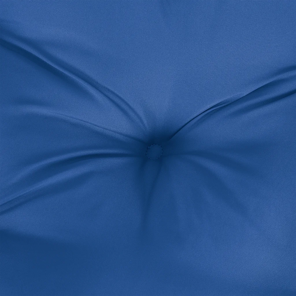 Cuscino per Pallet Blu Reale 120x80x12 cm in Tessuto 360523