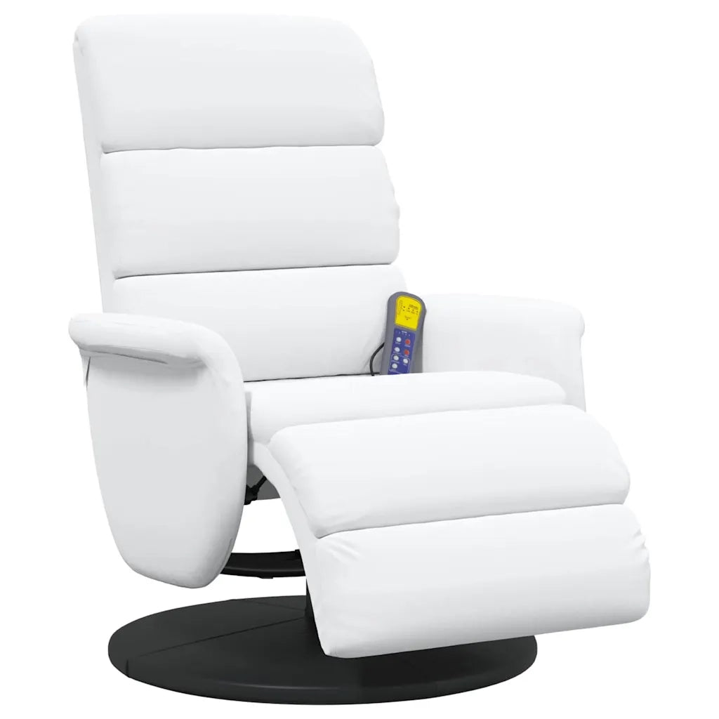 Poltrona reclinabile Bianco 98 x 71 x 106 cm PU