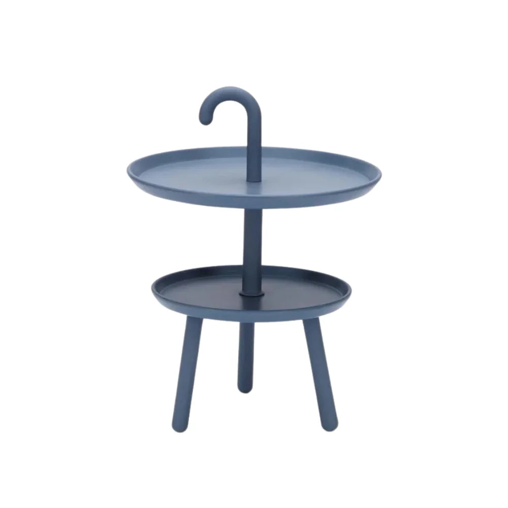 Tavolino da esterno Hook Blu Ø.41cm x H. 55cm