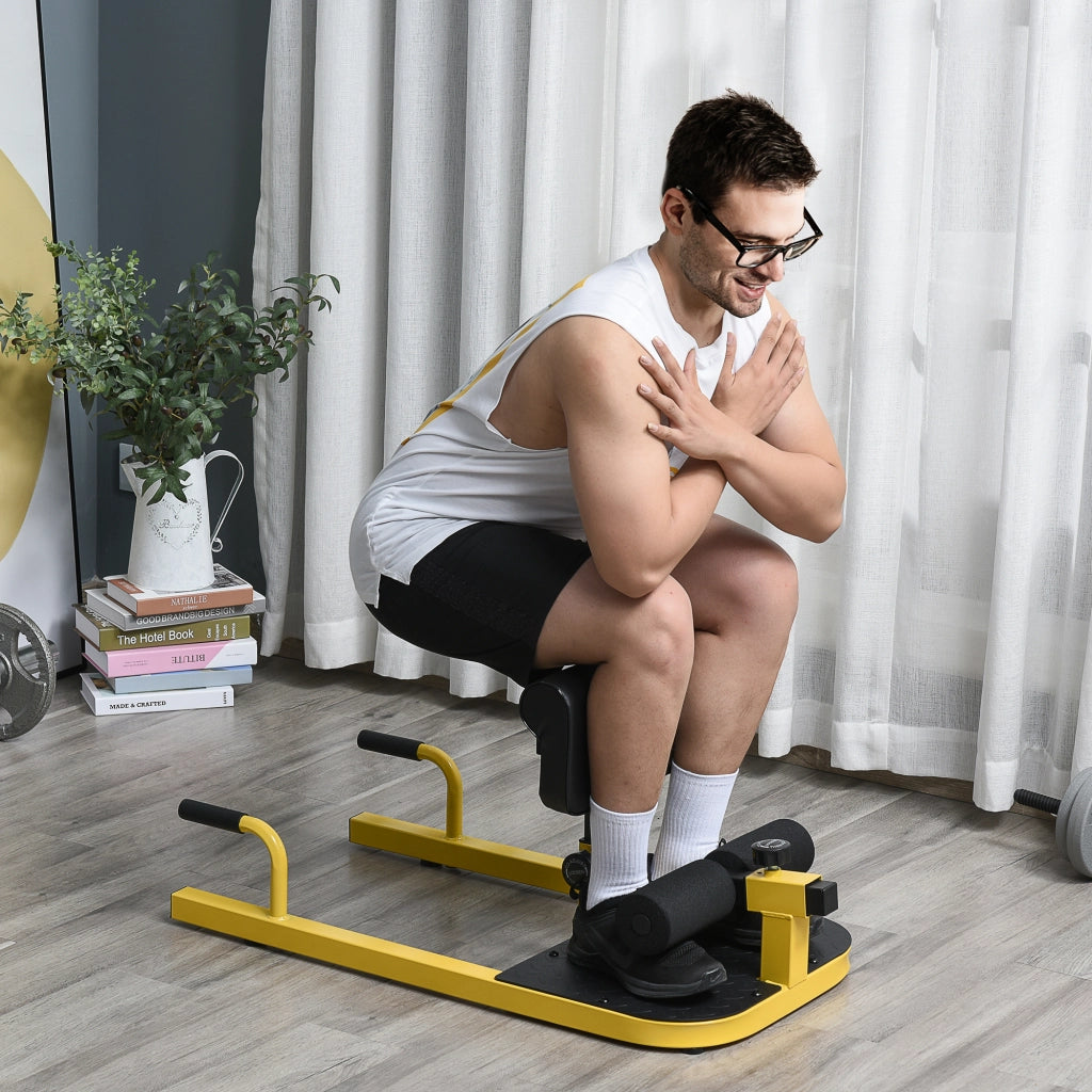 Macchina per Squat 3 in 1 ¨C Minimal ¨C Giallo