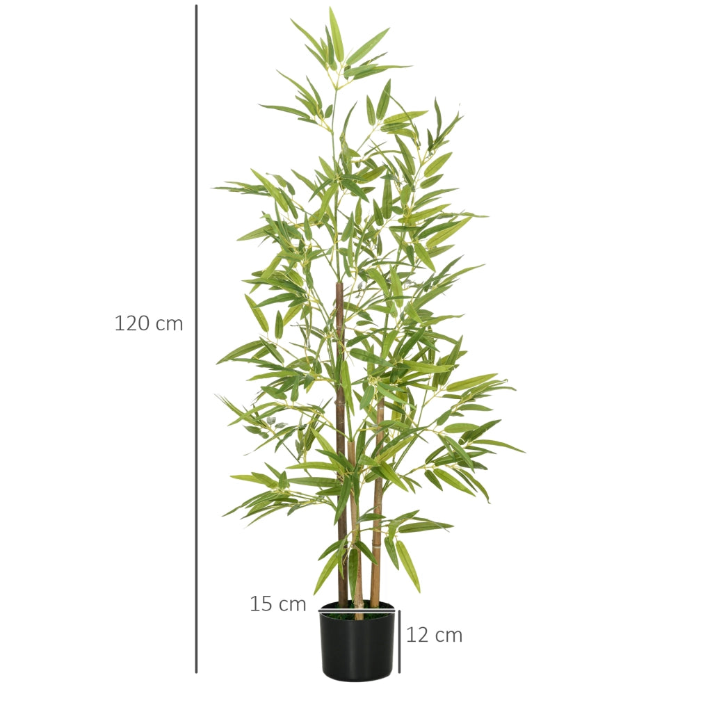 Bamb¨´ artificiale ¨C Xylo ¨C 120 cm con vaso decorativo