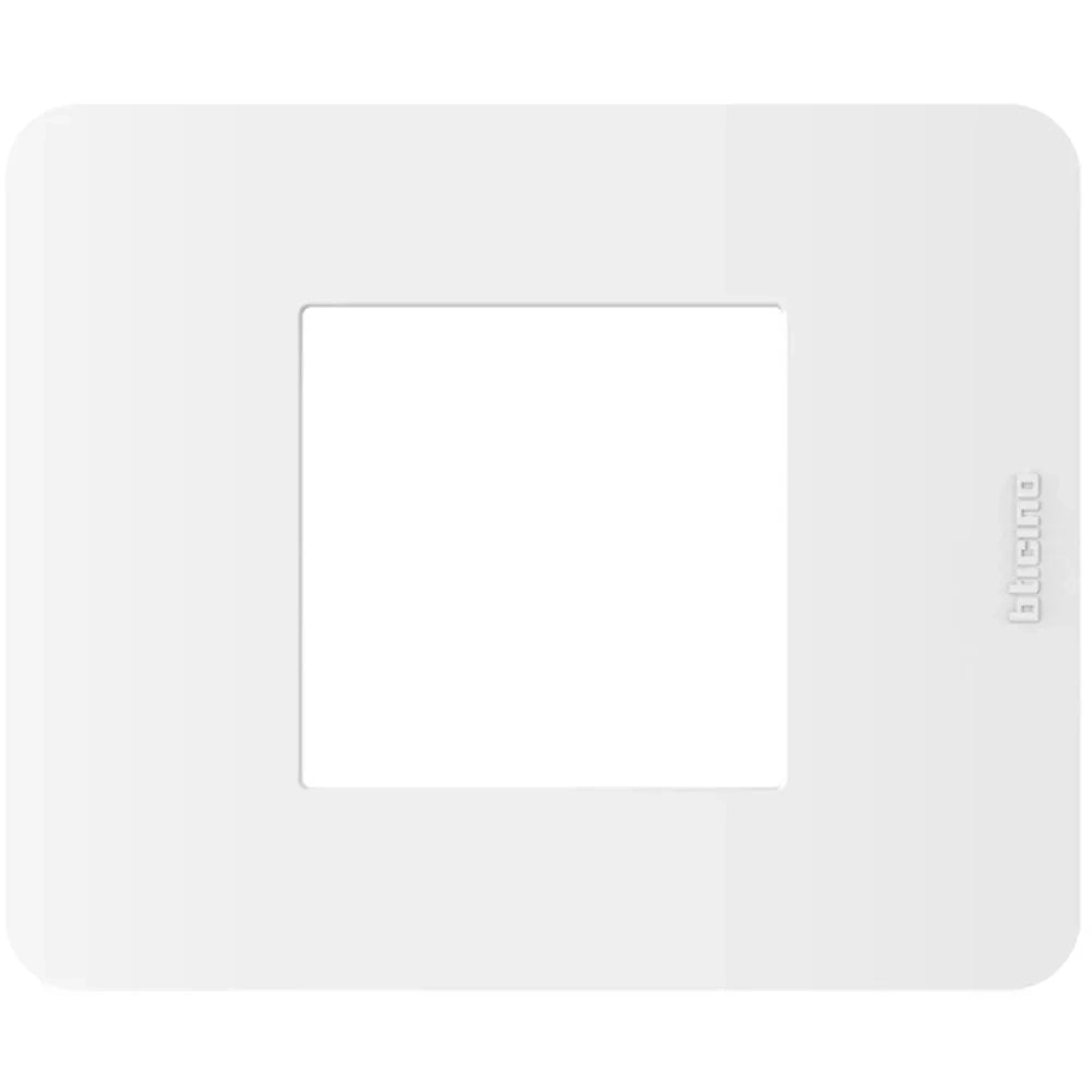 Placca Bticino MatixGO 2 moduli bianca JA4802JW